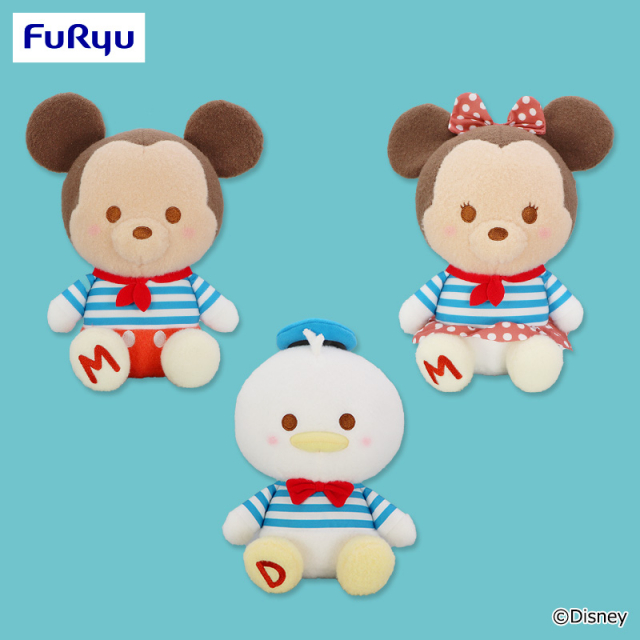 ミッキー＆フレンズ ミルキーボア BIGぬいぐるみ～マリンスタイル～