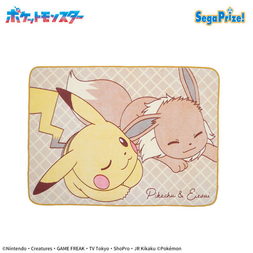 ポケットモンスター　プラチナムザッカfuwa&hugブランケット～ピカチュウ&イーブイ～Vol.2