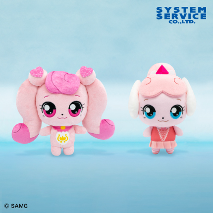 キラキラ キャッチ!ティニピン ぬいぐるみBIG ピンクアソート