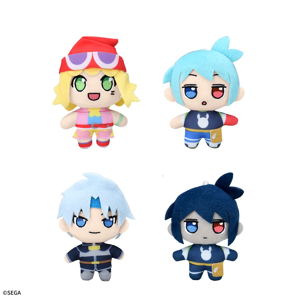 ぷよぷよマスコット“アミティ&シグ&シェゾ&くろいシグ”