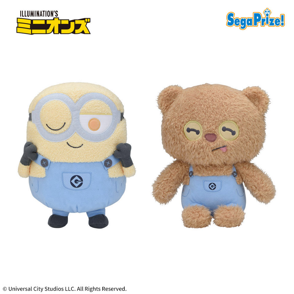ミニオン Lぬいぐるみ‐ボブ&ティム‐ オーバーオール