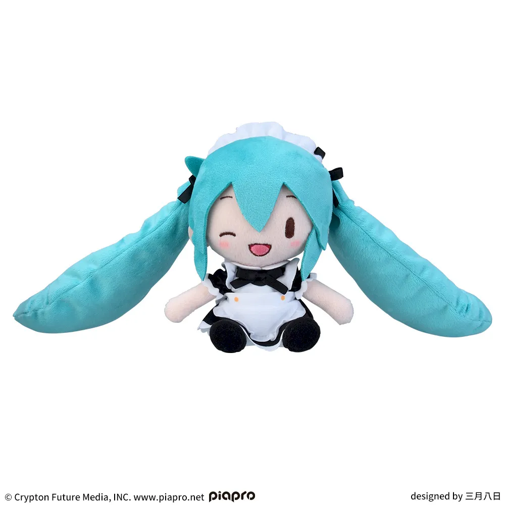 初音ミクシリーズ　ふわぷち　ミニぬいぐるみ“初音ミク”メイドVer.