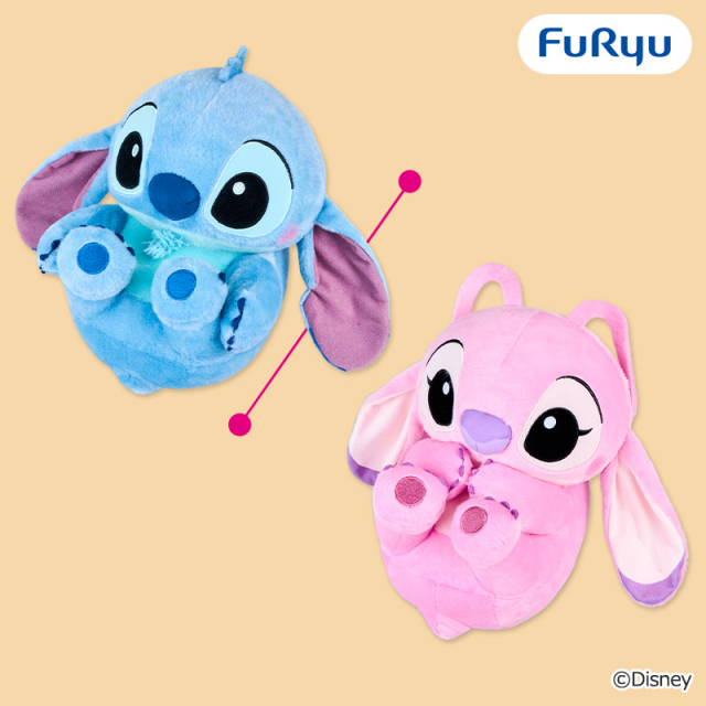 ディズニー　スティッチ 寝そべりコロコロ BIGぬいぐるみ