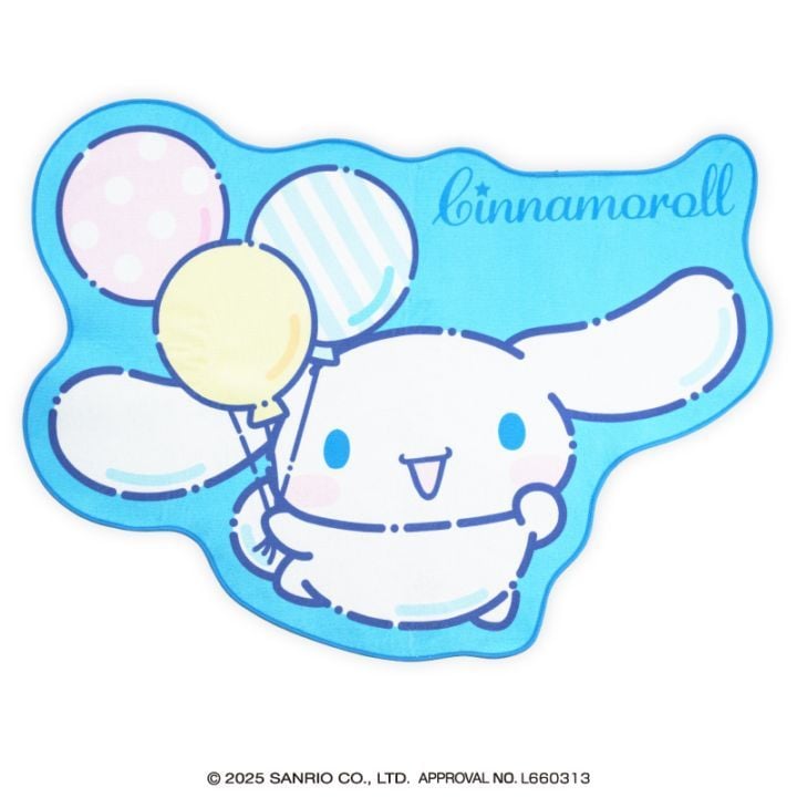 シナモロール 特大ダイカットマット