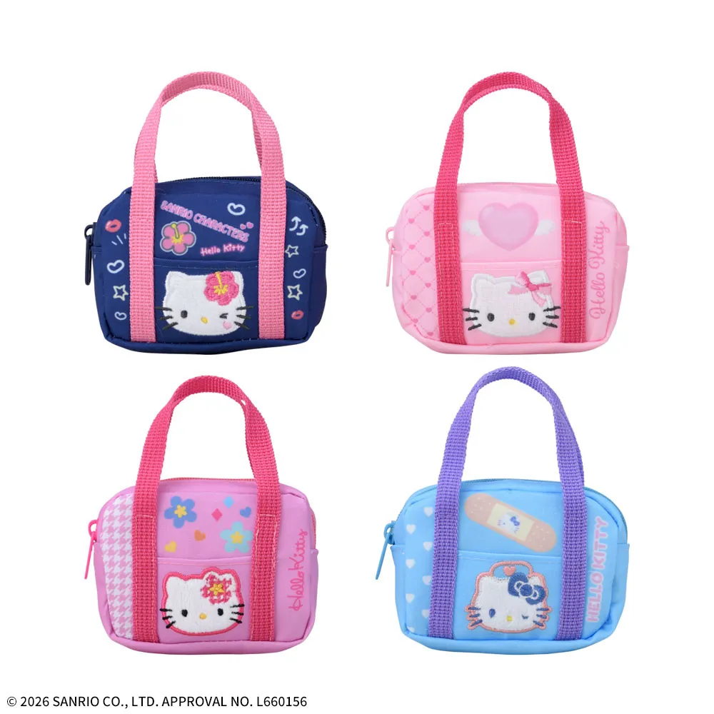 ハローキティスクールバッグ型ポーチ