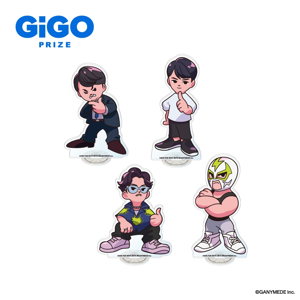 ZETA DIVISION HAVE FUN WITH ZETA アクリルスタンド~GiGOグループのお店限定~