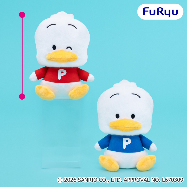 あひるのペックル ハッピーバースデーBIGぬいぐるみが登場予定
