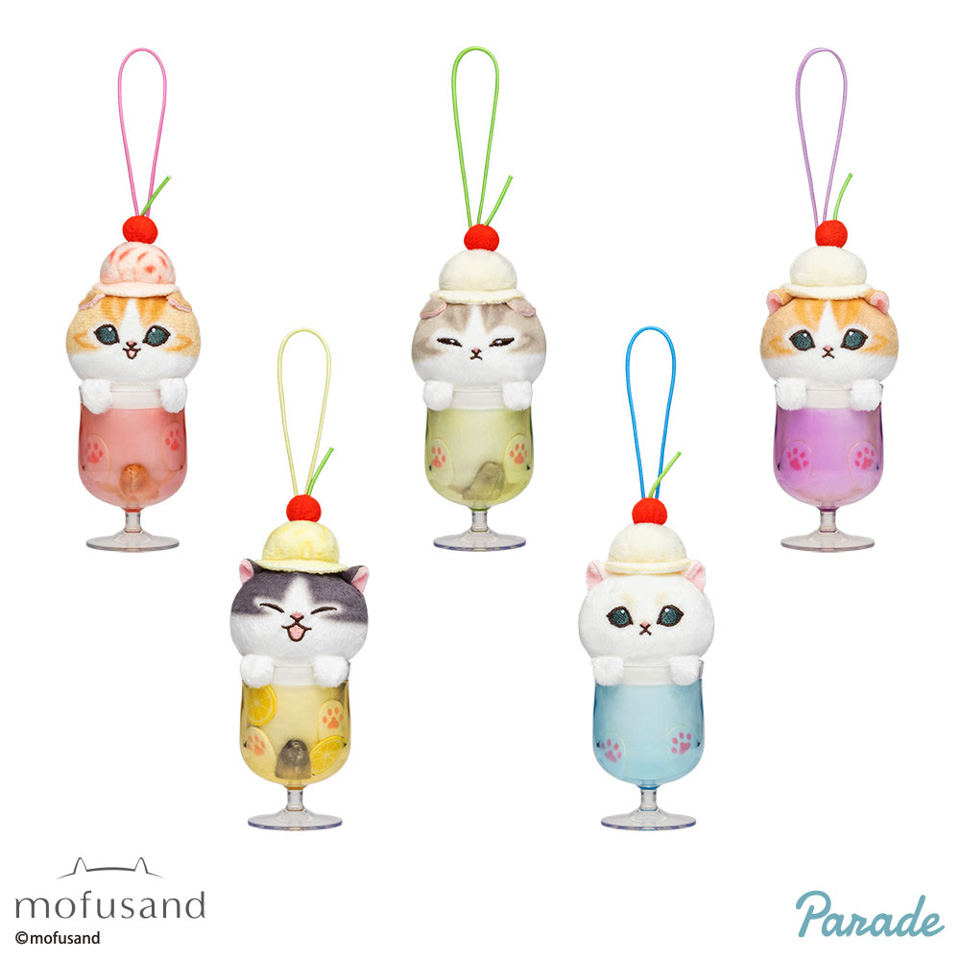 mofusand クリームソーダにゃんマスコット
