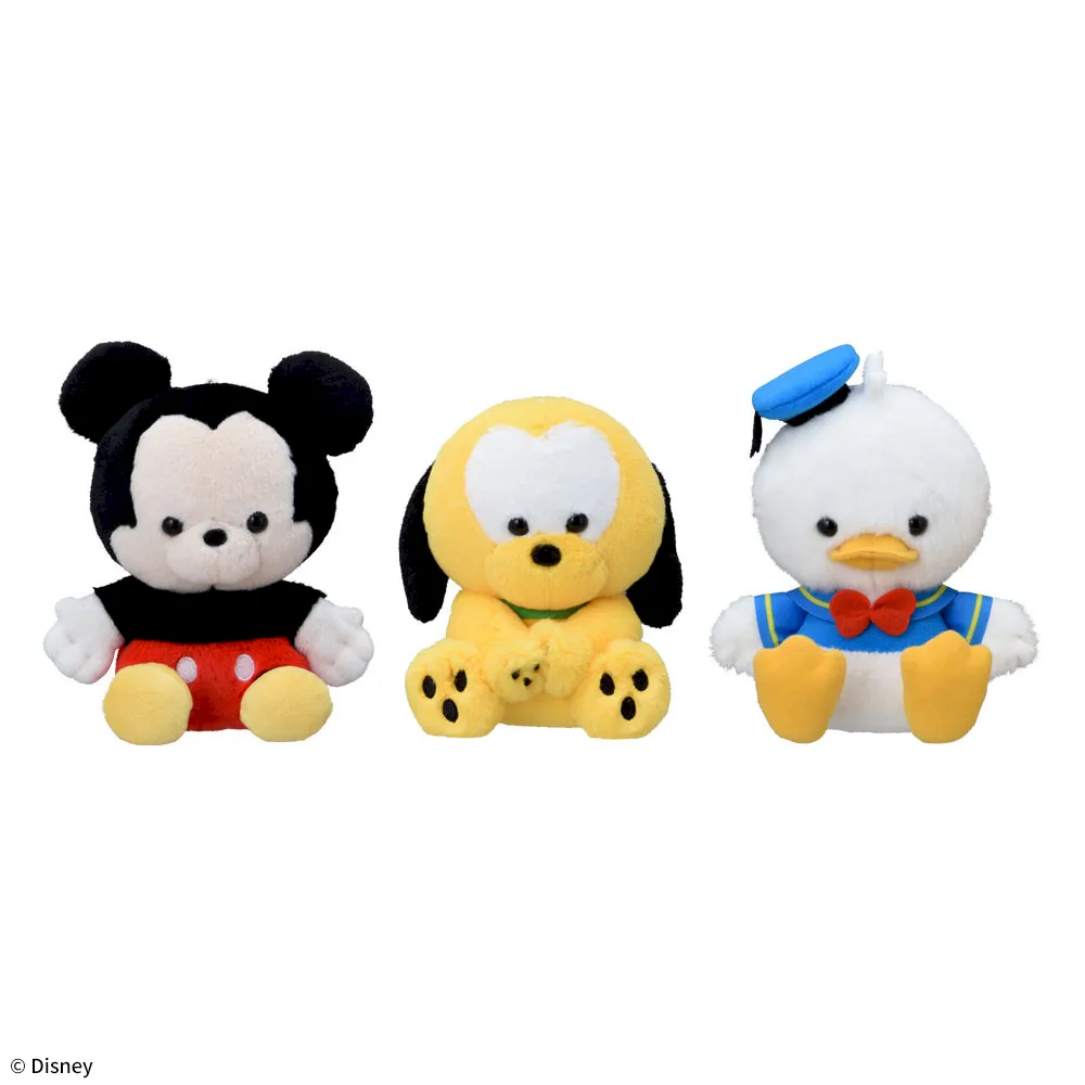 ミッキー&フレンズ　レトロメモリー　ぬいぐるみVol.1