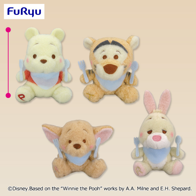 くまのプーさん ミルキーボア いただきマスコット