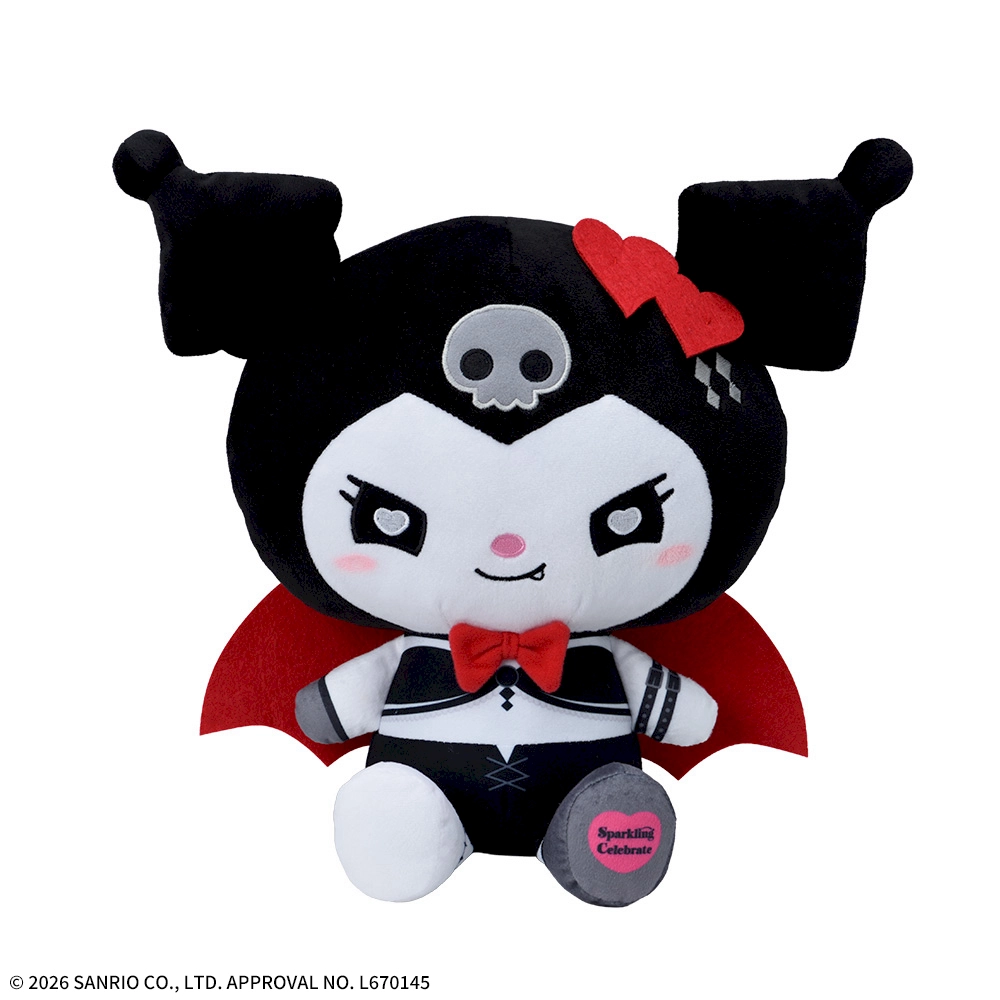ゆるかわサンリオキャラクターズLぬいぐるみ‐クロミ‐SparklingCelebrateBlackVer.
