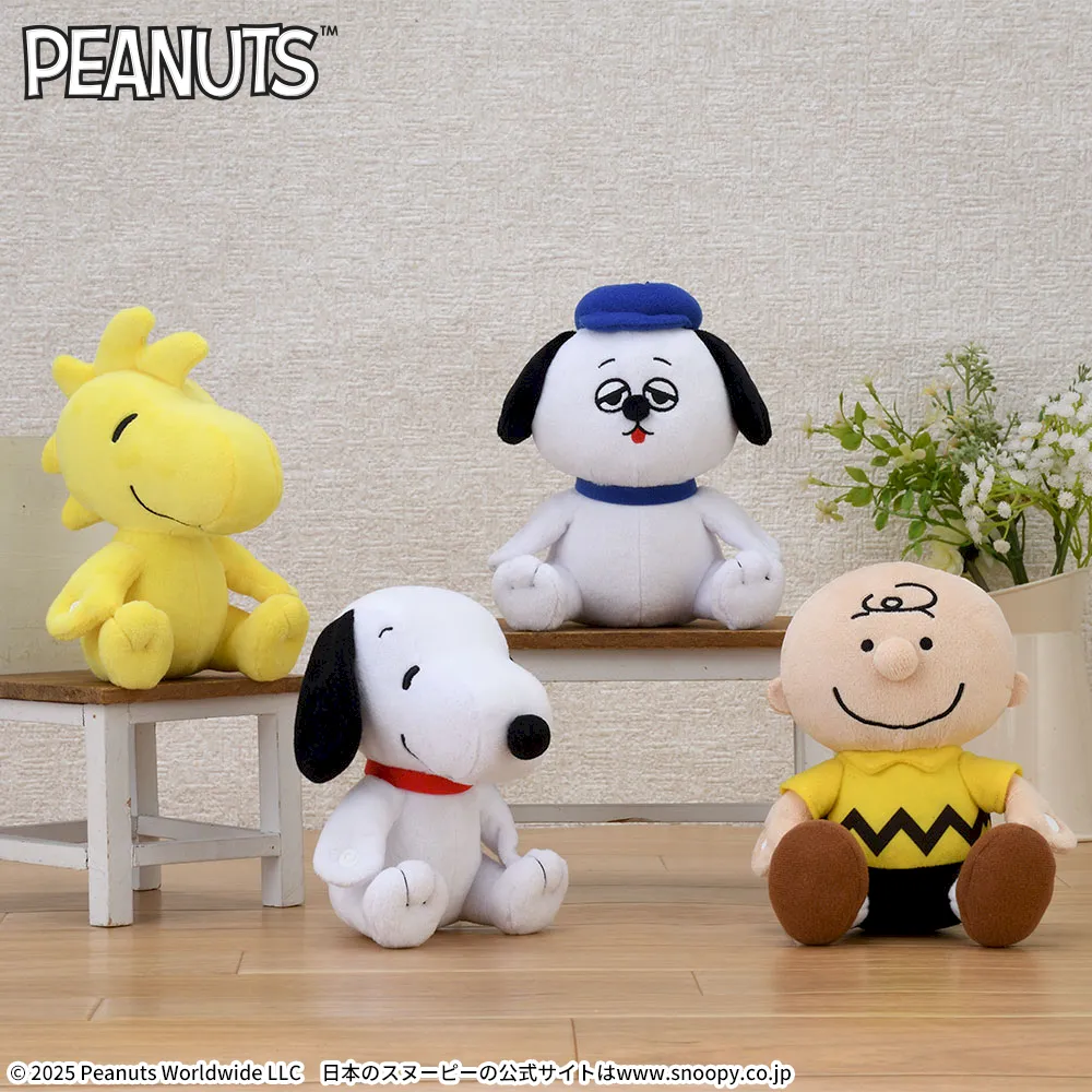 SNOOPY™ぬいぐるみなかよく手つなぎ