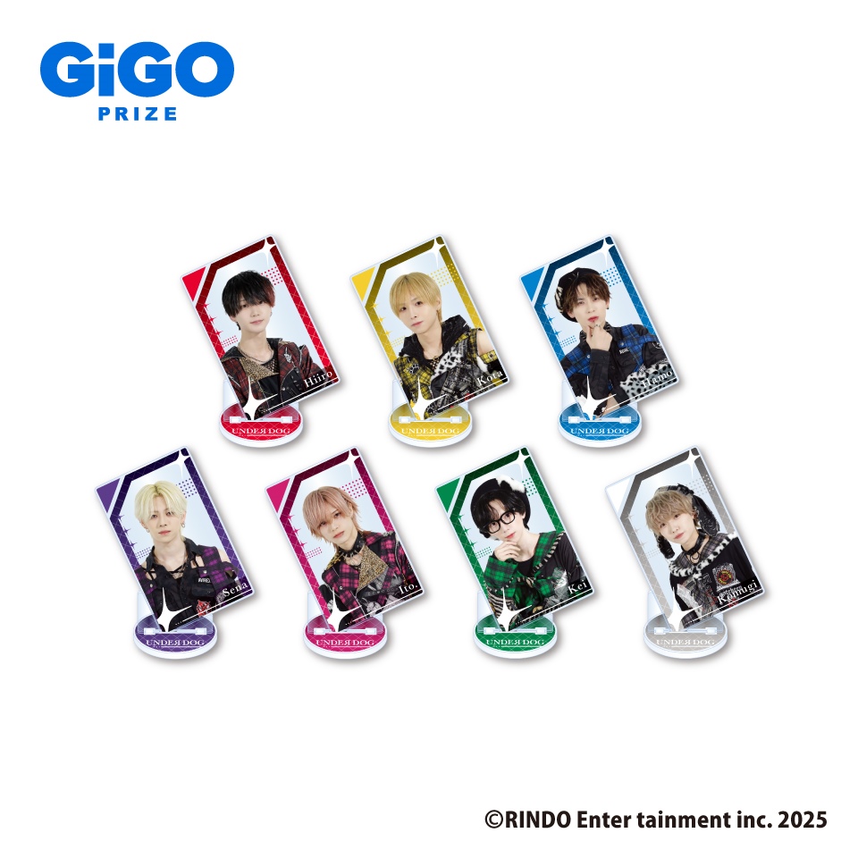 UNDER DOG アクリルカードスタンド～GiGO限定～
