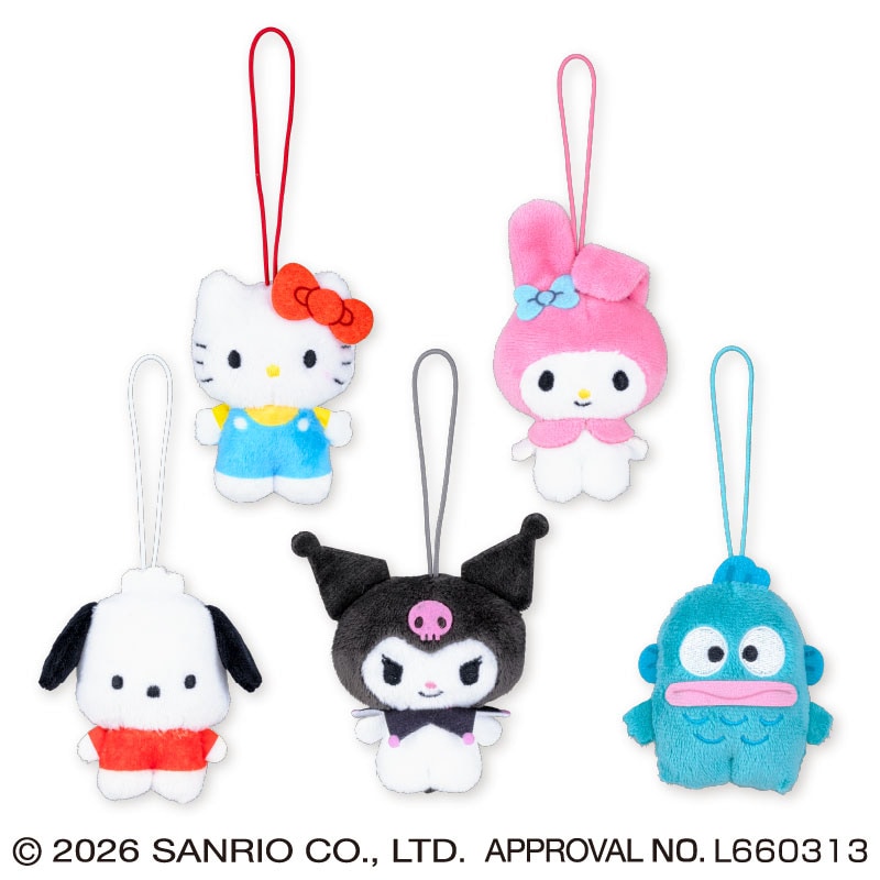 サンリオキャラクターズ スタンダードカラーミニミニたっちマスコット