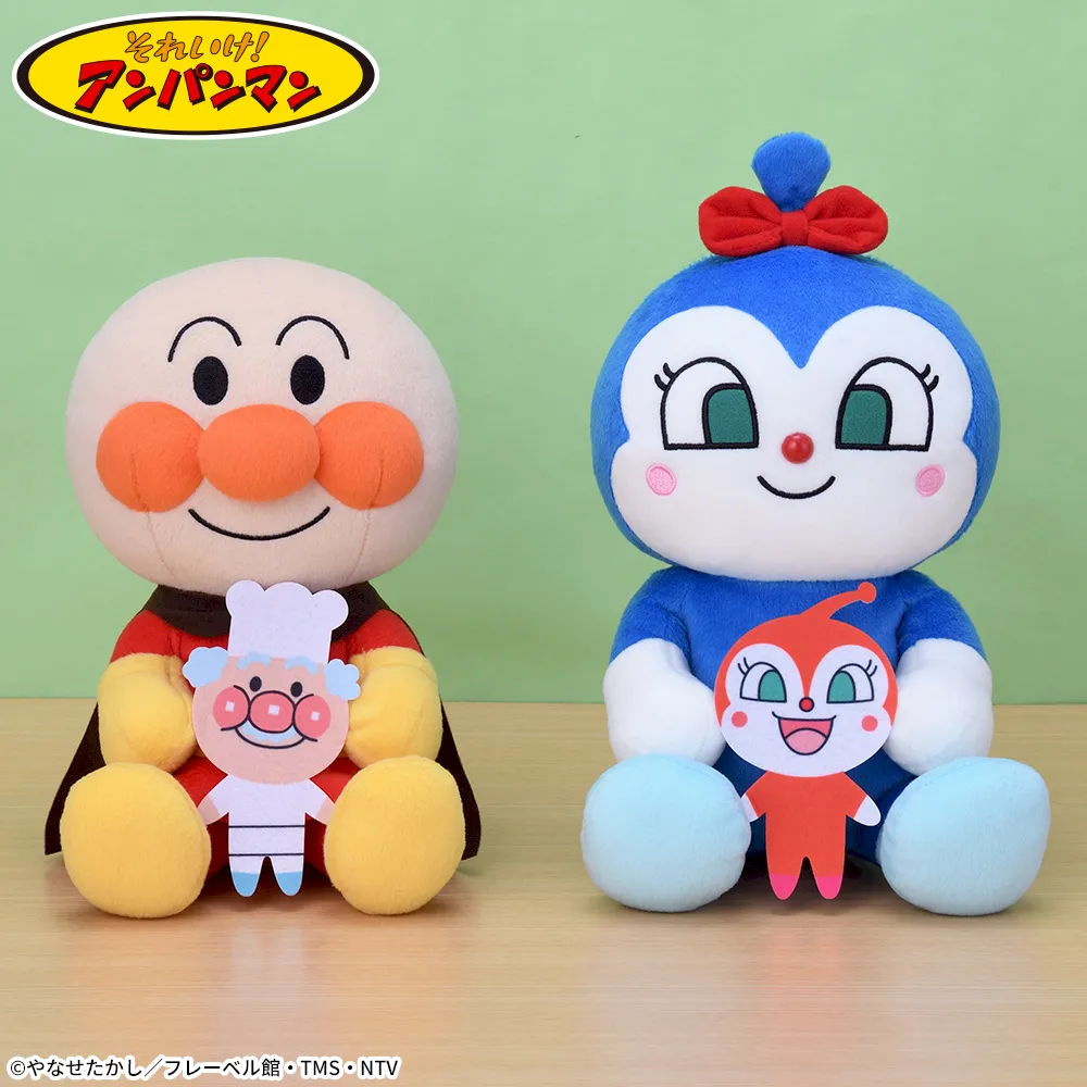 それいけ！アンパンマン　みんななかよしぬいぐるみL Ver.3