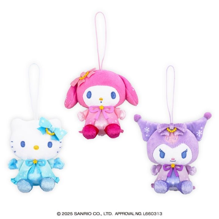 サンリオキャラクターズ スノーレインボーマスコット1