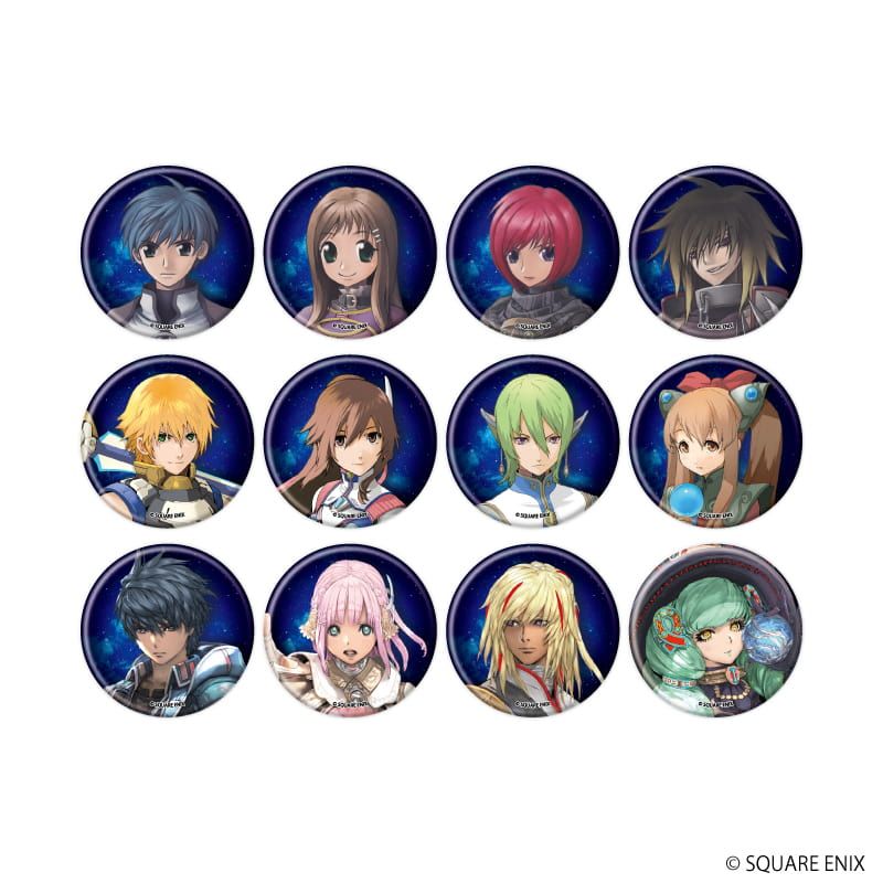 缶バッジ「スターオーシャンシリーズ」03/C ブラインド(12種)(公式イラスト)