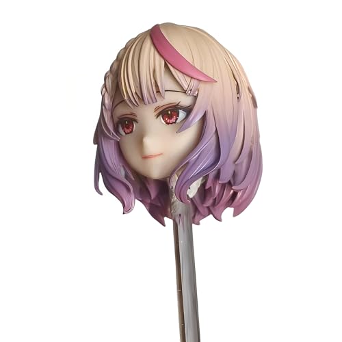 AIEK 1/12 機娘 機甲少女 フィギュア ドール 用 ヘッド 手作り 塗装済み 可愛い 壽屋ボディに対応 JN-920