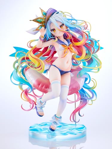 グッドスマイルカンパニー[GOOD SMILE COMPANY] ノーゲーム・ノーライフ 白 セーラー風水着Ver. 1/7スケール プラスチック製 塗装済み完成品
