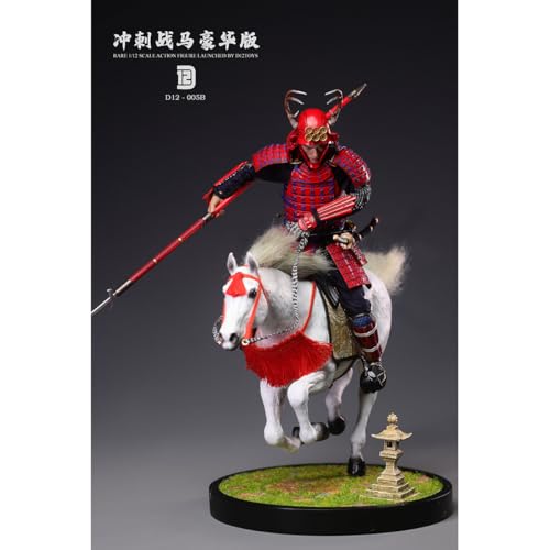 HiPlay D12TOYS 1/12 日本一の兵 真田幸村 レッド DX版 D12005B 可動フィギュア 塗装済み 完成品