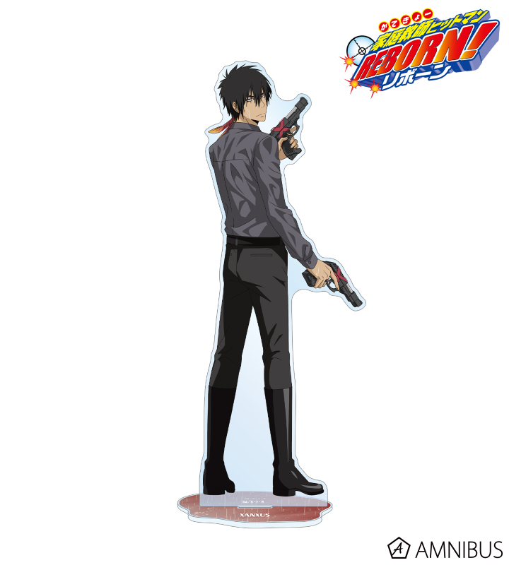 描き下ろし XANXUS（10年後） 戦う背中×雨ver. 特大アクリルスタンド