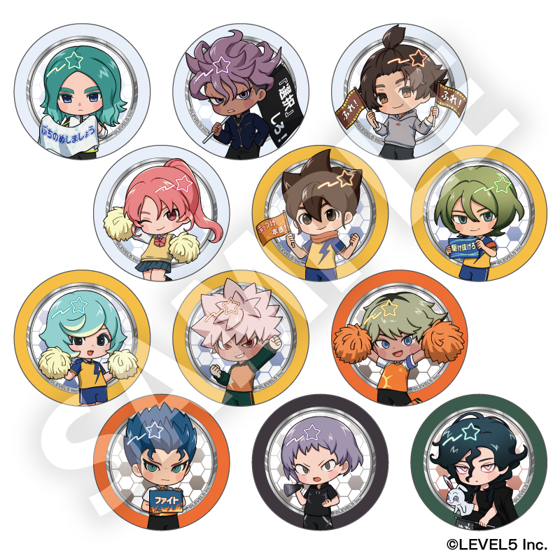 イナズマイレブン 英雄たちのヴィクトリーロード_トレーディングフレフレンズ缶バッジ Vol.3 全12種 【BOX／12個入り】【コンプリートBOX】