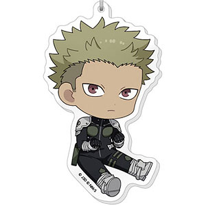 怪獣8号 ぺたん娘缶アクリルキーホルダー 神楽木葵