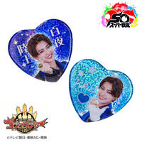 ナンバーワン戦隊ゴジュウジャー　リクオニスト　ハート缶バッジ　2個セット