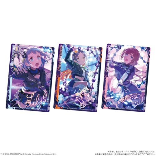 バンダイ(BANDAI) 学園アイドルマスター ウエハース3 ウエハース（焼菓子） 食玩 【BOX販売/20個セット】