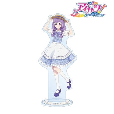【グッズ-スタンドポップ】アイカツ！ 10th STORY ～未来へのSTARWAY～ 描き下ろし 氷上スミレ カントリーワンピースver. BIGアクリルスタンド【再販】