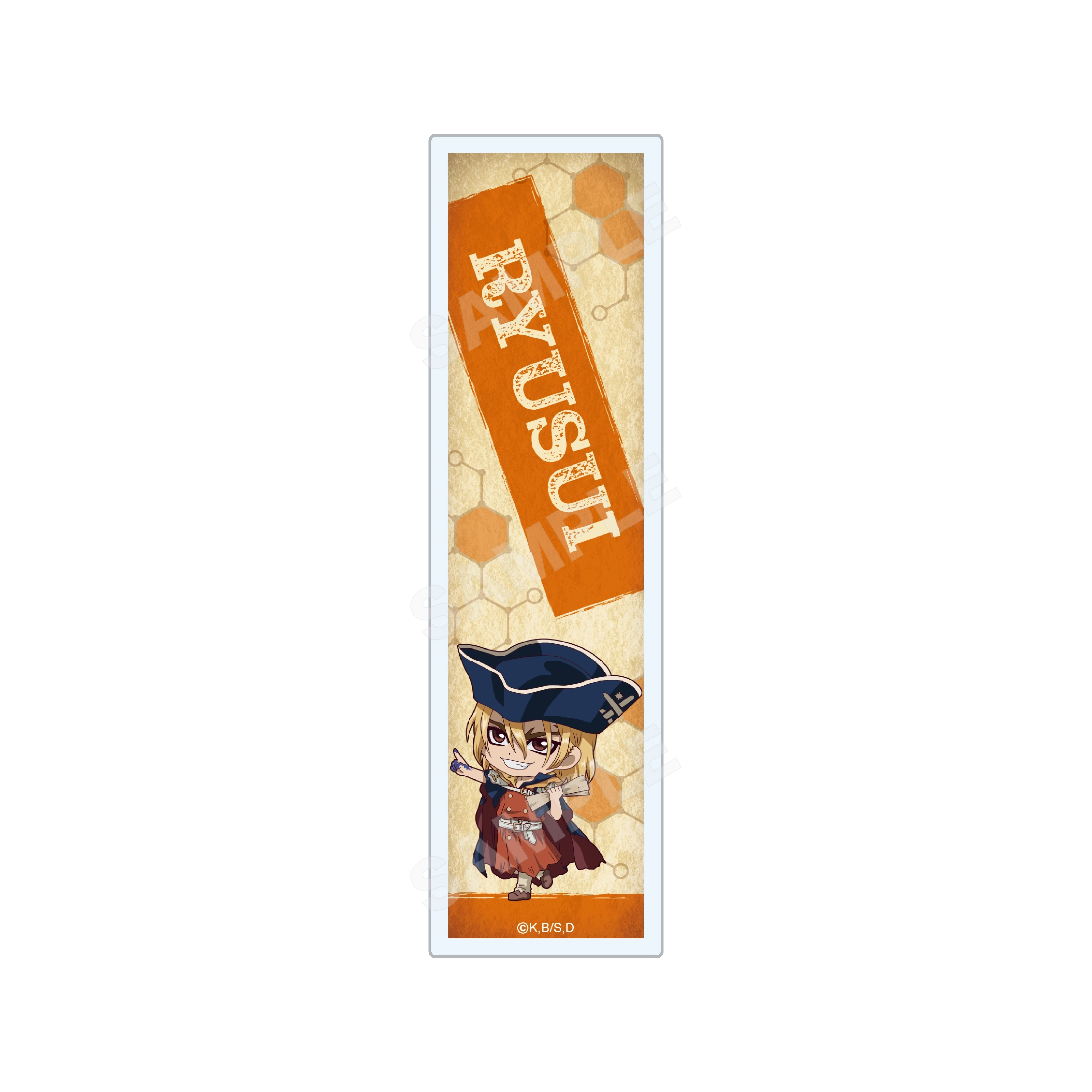 【予約2025年12月】Dr.STONE NAVI ME ミニクリアブックマーカー /03 七海龍水 CS.FRONT