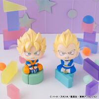 るかっぷ ドラゴンボールDAIMA 超サイヤ人 孫悟空(ミニ)&超サイヤ人 ベジータ(ミニ) セット【限定座布団付き】