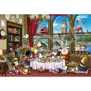 ジグソーパズル PEANUTS スヌーピー イン ロンドン 1053スーパースモールピース (32-613s)