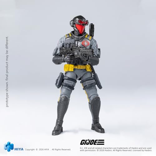 HiPlay HIYATOYS 1/18 G.I.ジョー コブラ バジリスク パイソン・パトロール Ver. EMG0459 可動フィギュア 塗装済み 完成品