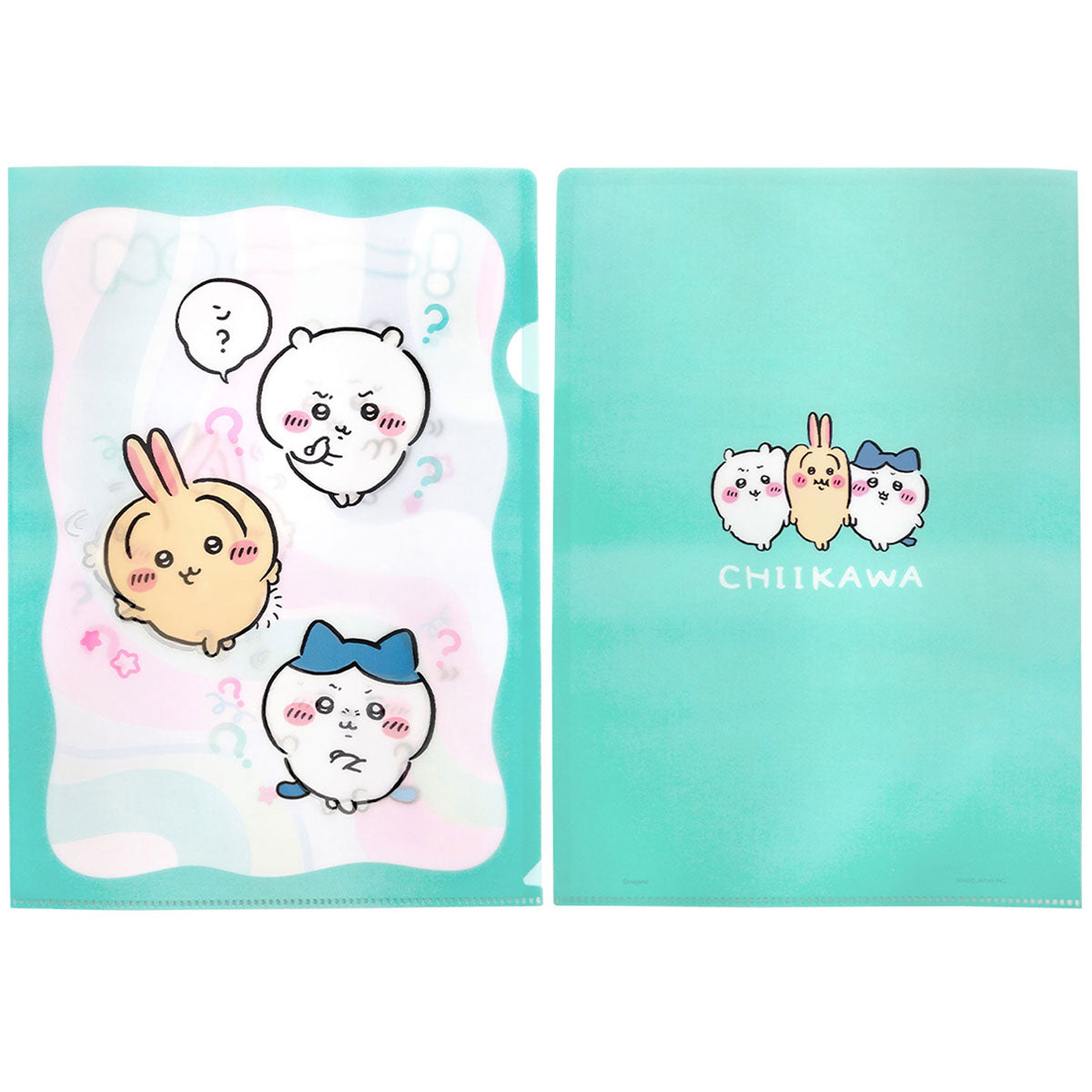 ちいかわ レンチキュラーシングルクリアファイル(NO!)