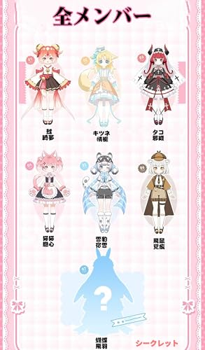 Raineed 異象再構築シリーズ ブラインドボックス 高約18cm PVC&ABS製 1/12 BJD 関節可動フィギュア かわいい ドール 女の子 プレゼント