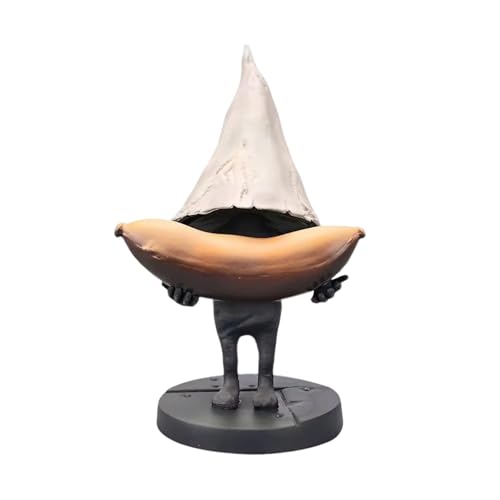 リトルナイトメア フィギュア 非公式 人形 彫像 塗装済み完成品 ゲームグッズ 置物 プラスチック製 PVC製 軽量 冒険ホラー 人形 彫像 おもしろい 展示用 二次元 人気 おもちゃ 卓上置物 車飾り (D(9cm))