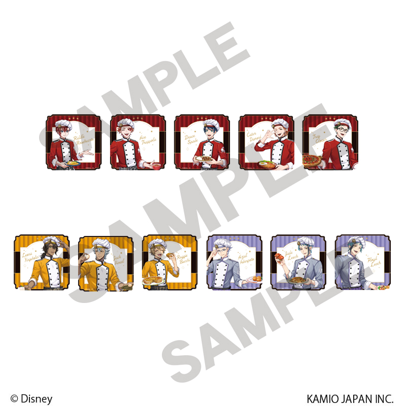 ディズニー ツイステッドワンダーランド_ランダムアクリルコースターvol.1 マスターシェフ 【コンプリートBOX／11個入り】