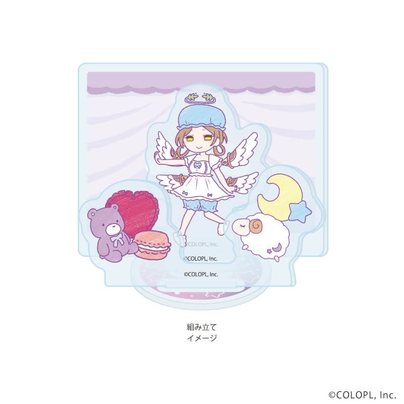 アクリルスタンドプレート「白猫プロジェクト」08/リスティ ゆめカワイイver.(グラフアートイラスト)