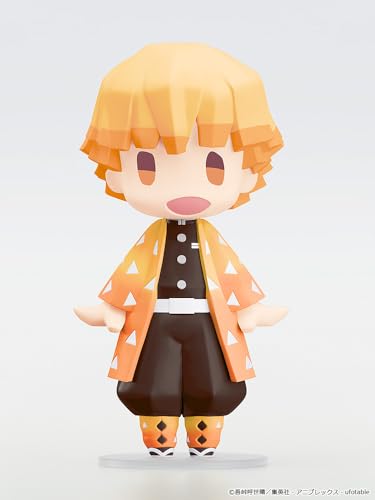 グッドスマイルカンパニー[GOOD SMILE COMPANY] HELLO! GOODSMILE 鬼滅の刃 我妻善逸 ノンスケール プラスチック製 塗装済み可動フィギュア