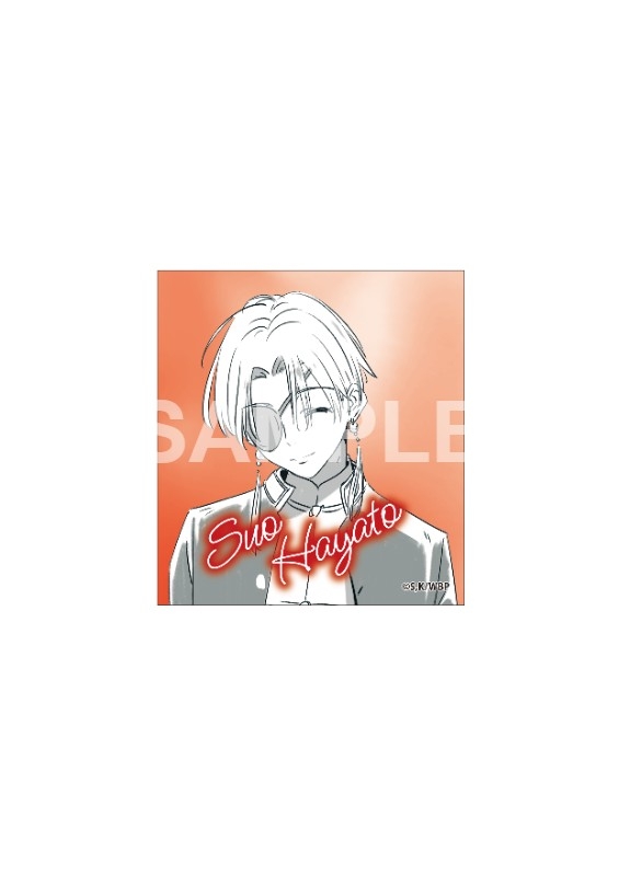 WIND BREAKER アフレコ台本イラストステッカー[蘇枋隼飛]