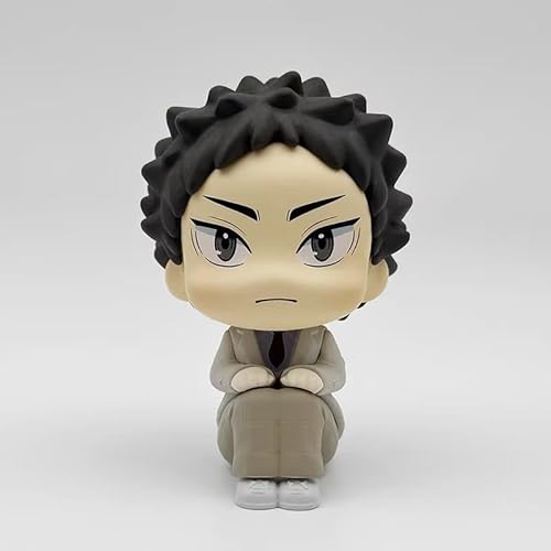 ハイキュー フィギュア 置物 木兎光太郎 赤葦京治 岩泉一 小物 コレクション 記念品 ミニ 萌えグッズ 座り姿 コスプレ道具 撮影用 記念品 可愛い 室内の飾り コレクション 非公式 (岩泉一,10CM) [並行輸入品]