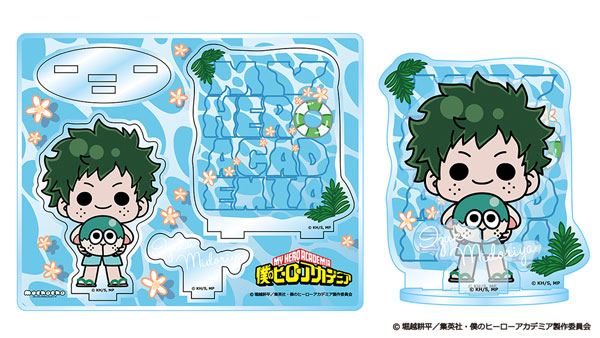 僕のヒーローアカデミア アニマルビーチボールmochocho アクリルスタンド 緑谷出久[東宝]《１０月予約》