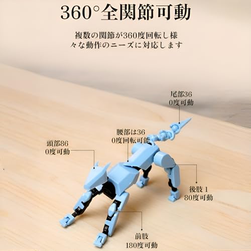 [mocoly]JMY ロボットモ 3D組み立て玩具 13箇所の可動 自由なポージング 知育玩具 4-6歳向け 創造力を育む インタラクティブ フィギュア 男の子 女の子 ギフト プラスチック製 組み立て式 緑