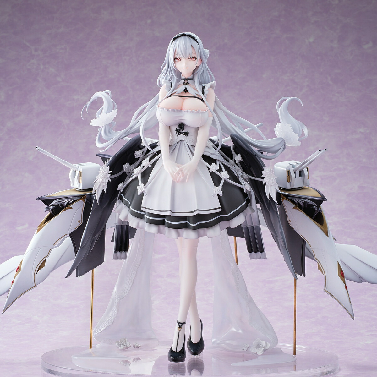 『アズールレーン』シラ 重装ver. 1/6スケール完成品フィギュア PVC&ABS製 塗装済み