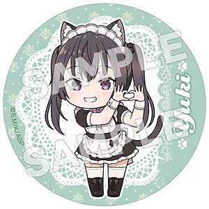 時々ボソッとロシア語でデレる隣のアーリャさん 猫メイド 缶バッジ 有希