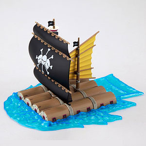 ワンピース 偉大なる船(グランドシップ)コレクション マーシャル・D・ティーチの海賊船 プラモデル