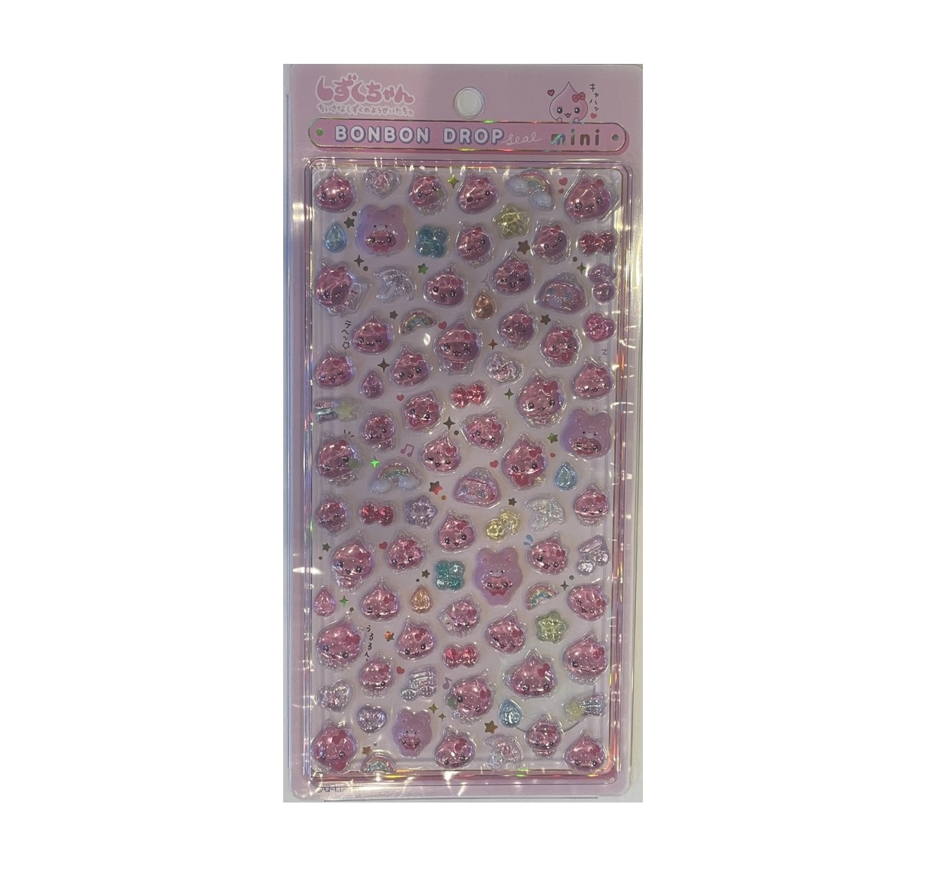 【購入制限対象】ボンボンドロップシール ミニ しずくちゃん うるおいちゃん クーリア