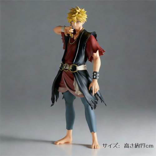 [HIWOWO]地獄楽 周辺 がらんの画眉丸 亜左弔兵衛 山田浅ェ門佐切 ゲームグッズ ノンスケール PVC製 塗装済み 完成品 画眉丸 フィギュア 装飾 置物 萌えグッズ 誕生日ギフト 非公式 (亜左弔兵衛)