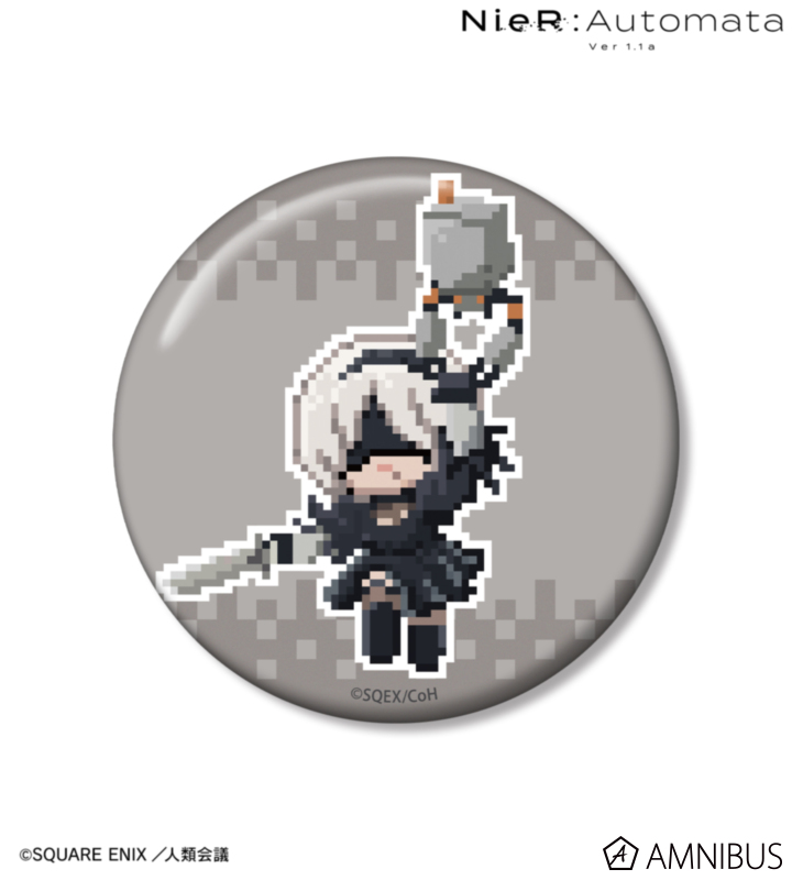 2B DOT DOT 100mm缶バッジ ver.B
